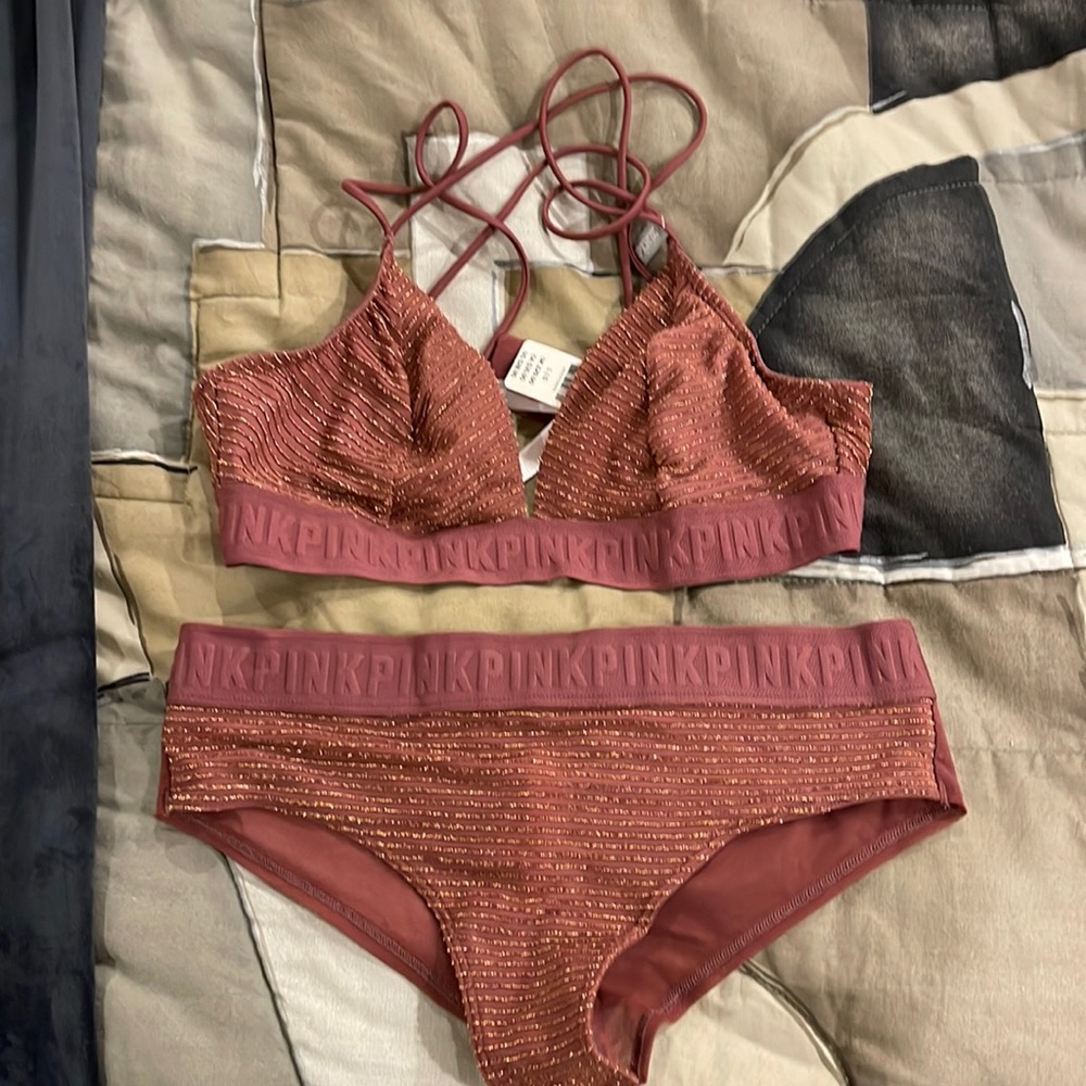Sexy Pink bra and panty set